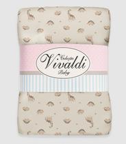 Manta Dupla Face Baby Vivaldi Bege Manta Dupla Face Baby Vivaldi Bege