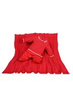 Manta e Macacão Tricot Bebê Beth Bebê Vermelho Conforto e Estilo
