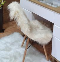 Manta em Pelúcia Pelo Alto Luxo para Decoração, Fotos 80 X 50 cm