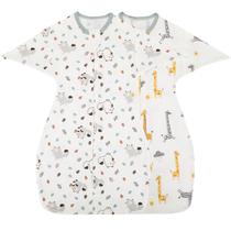 Manta Envolvente para Bebé 2 Paquetes JULYFIRE 100% Algodón con Cierre Bidireccional