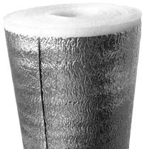 Manta etaflon 2mm ecofoil subcobertura isolamento térmico acústico galpões residências telhados mochila térmica 1 metro
