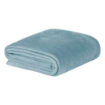 Manta Everest Casal Padrão 01 Peça 100% Poliéster - Quartzo Azul