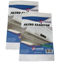 Manta Filtro Para Depurador Coifa com 2 Embalagens 60cm X 80cm