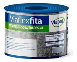 Manta Fita Vedação Telhado Autocolante Tapa Goteira 10cmx10m