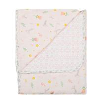 Manta Flanelada Dupla Face Bebê 90Cm X 80Cm 100% Algodão Papi Composê