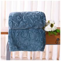 Manta Flannel BRUSHED Queen 2,20m X 2,40m Tessi Emeralda