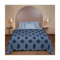 Manta Flannel Fleece Estampada Equilibre - Queen-2,20m x 2,40m Manta Flannel Fleece Estampada Equilibre - Queen-2,20m x 2,40m