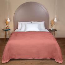 Manta Flannel Fleece Lisa Equilibre - Solteiro-1,50m x 2,20m