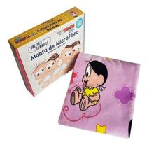 Manta Flannel Turma Da Mônica Microfibra Soft Menina Jolitex