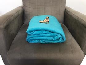 Manta Fleece Casal Cobertor Lisa Soft Macia 1,80m X 2,00m - Out Casa Confecções