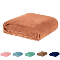 Manta Fleece Coberta Bélgica Casal Queen 2,40m x 2,20m Soft Lisa