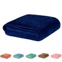 Manta Fleece Coberta Bélgica Casal Queen 2,40m x 2,20m Soft Lisa