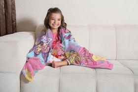 Manta Fleece De Sofá Infantil Barbie Reinos Mágicos Lepper Manta Fleece De Sofá Infantil Barbie Reinos Mágicos Lepper