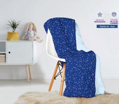 Manta Fleece Dupla Face Solteiro Kids Glam Espaço Lepper
