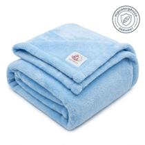 Manta Fleece Lisa Cor:Azul Manta Fleece Lisa Cor:Azul