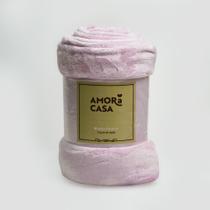 MANTA FLEECE MICROFIBRA KING 2,40m x 2,60m - ROSA CLARO MANTA FLEECE MICROFIBRA KING 2,40m x 2,60m - ROSA CLARO