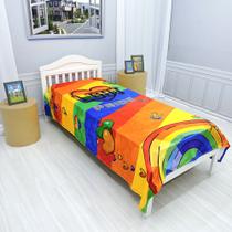 Manta Fleece Multicolorida Lgbt Perfeita Para O Inverno