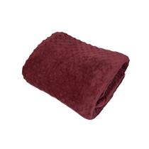 Manta Fleece Queen Confort 100% Poliéster - Vermelho