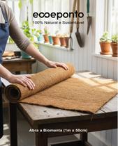 Manta fofa de fibra de coco 1m x 0,50cm ideal para amarrar plantas