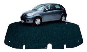 Manta Forro Do Capô Citroen C3 2003-2012 Presilhas Adesivado