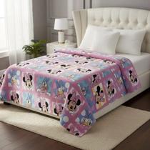 Manta Fun Disney C/Cinta Minnie e Margarida 150x200 Jolitex Manta Fun Disney C/Cinta Minnie e Margarida 150x200 Jolitex