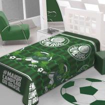 Manta Fun Palmeiras Campeão Jolitex 1,50m x 2,00m Conforto e Paixão pelo Verdão