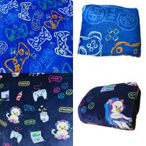 Manta Gamer Cobertor Micro Fibra Solteiro 140 X 220 Premium