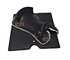 MANTA GEL com Sela FREIO D'OURO PRETA laço comprido