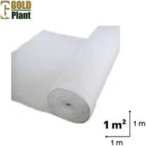 Manta geotextil bidim drenagem branca tamanho 1m² 1x1mts Gold Plant