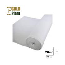 Manta Geotextil Bidim Drenagem Decoração Branca 20m (20x1) Gold Plant