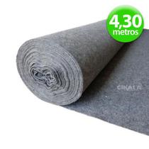 Manta Geotêxtil Tipo Bidim Larg 4.30x01 Metros Para Proteção e Revestimentos de Geomembrana Tanques Lagos em Geral