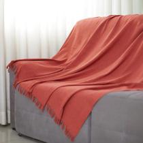 Manta Gigante Algodão 3M King: Luxo, Proteç - King Terracota