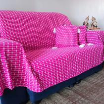 Manta Grande para Sofá Cama 2 e 3 Lugares 2,50x1,80cm Capa de Sofa Gigante 100 Algodão