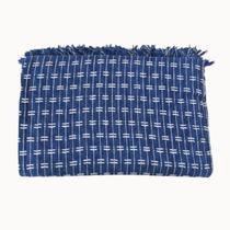 Manta Grande para Sofá de 2 e 3 Lugares 100% Algodão 2,50x1,80 Capa Protetora de Sofa Gigante Cor:Azul Mesclado