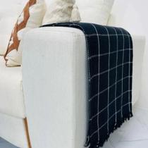 Manta Grande para Sofá e Cama Xadrez 2,40x1,80 Capa Protetora de Sofa 2 e 3 Lugares Gigante