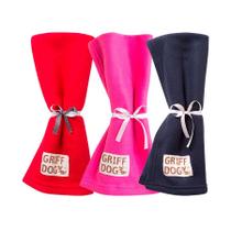 Manta Griff Dog Delicada para Cães - Cores Sortidas Manta Griff Dog Delicada para Cães - Cores Sortidas
