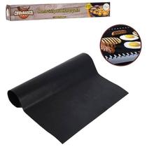Manta Grill Anti-Aderente De Teflon Para Churrasqueira E Assadeiras - Issam