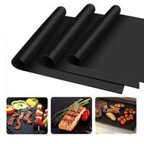 Manta Grill Churrasqueira Antiaderente 40x33x0,2 Kit c/ 3UN Manta Grill Churrasqueira Antiaderente 40x33x0,2 Kit c/ 3UN