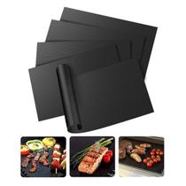 Manta Grill Churrasqueira Antiaderente 40x33x0,25 Kit c/ 5UN