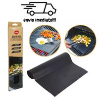 Manta Grill Tapete Para Churrasqueira Grelha Antiaderente Manta Grill Tapete Para Churrasqueira Grelha Antiaderente