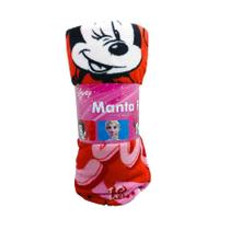 Manta Infantil E Juvenil Minnie Mouse Solteiro Anti Alérgico