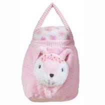 Manta Infantil Feminina Corttex Le Petit com Bolsinha 0700
