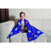 Manta Infantil Fleece de Sofá Espaço Divertido 125x150m