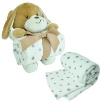 Manta Infantil Fofy Dog Baby Com Pelucia Fofa Primeira Infância - DM RADICAL