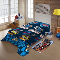 Manta Infantil Hot Wheels Fun - Jolitex