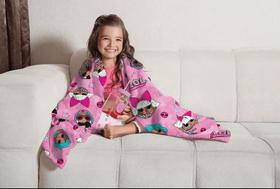 Manta Infantil LOL Fleece de Sofá Lepper