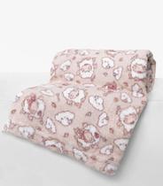 Manta Infantil Microfibra Bene Casa Rosa