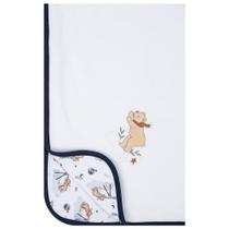 Manta Infantil Soft Lunar - Azul Galáxia - Hug