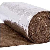 Manta Lã de Rocha Aluminizado 1200 x 500 x 50 mm - 32kg/m3 - 1 Unidade
