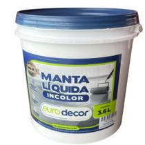 Manta Líquida 3.6kg Incolor para Fissuras Frestas Emborrachada Impermeabilizante Eurodecor Manta Líquida 3.6kg Incolor para Fissuras Frestas Emborrachada Impermeabilizante Eurodecor